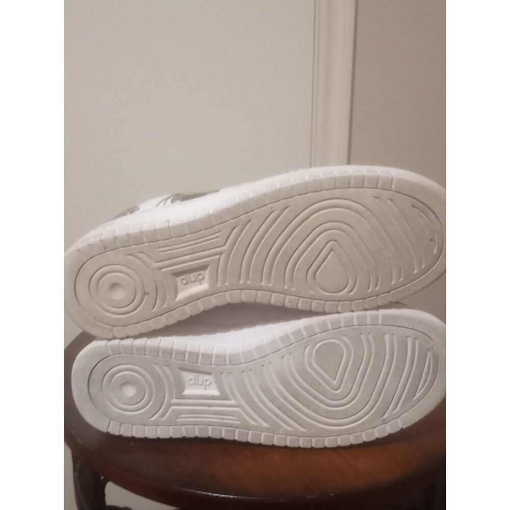 Drip Creationz White Sneakers Youth Size 6.5Y Women's 8 Lace Up Low Top Shoes - Picture 15 of 16